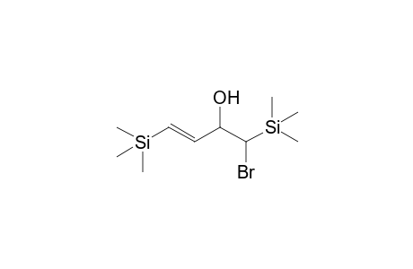 (E)-1,4-Bis(trimethylsilyl)-3-hydroxy-4-bromo-1-butene