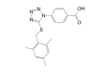 benzoic acid, 4-[5-[[(2,4,6-trimethylphenyl)methyl]thio]-1H-tetrazol-1-yl]-