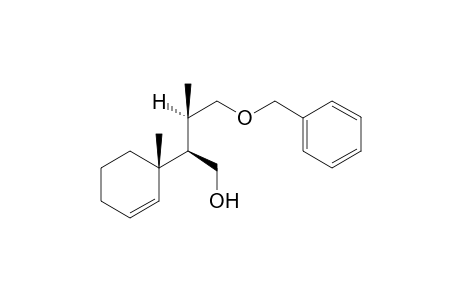 (2R,3R)-3-methyl-2-[(1S)-1-methyl-1-cyclohex-2-enyl]-4-phenylmethoxy-1-butanol