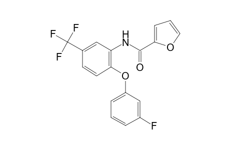 Furan-2-carboxylic acid [2-(3-fluoro-phenoxy)-5-trifluoromethyl-phenyl]-amide
