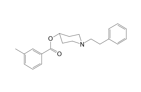 1-(2-Phenylethyl)piperidin-4-yl-3-methyl benzoate