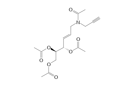 (2E)-4,5,6-Tri-O-acetyl-1,2,3-trideoxy-1-(N-propargylacetylamine)-D-erythro-hex-2-enose