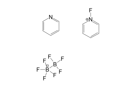 1-Fluoropyridinium heptafluorodiborate pyridine complex