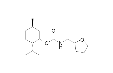 [(1S,2S,5R)-2-isopropyl-5-methyl-cyclohexyl] N-(tetrahydrofuran-2-ylmethyl)carbamate