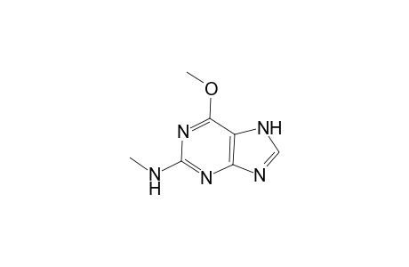 1H-Purin-2-amine, 6-methoxy-N-methyl-