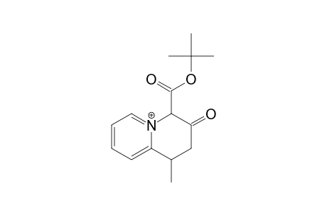4-TERT.-BUTOXYCARBONYL-1-METHYL-3-OXO-1,2,3,4-TETRAHYDROQUINOLIZINIUM-4-IDE