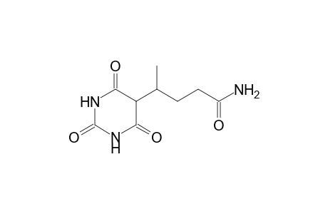 hexahydro-gamma-methyl-2,4,6-trioxo-5-pyrimidinebutyramide