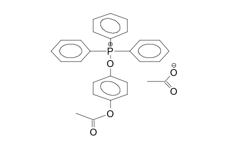 TRIPHENYL(PARA-ACETOXYPHENOXY)PHOSPHONIUM ACETATE