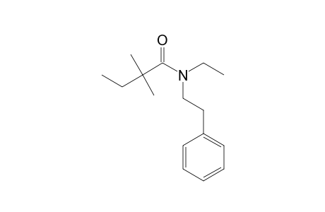Butyramide, 2,2-dimethyl-N-(phenethyl)-N-ethyl-
