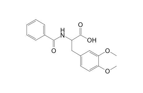 2-benzamido-3-(3,4-dimethoxyphenyl)propanoic acid