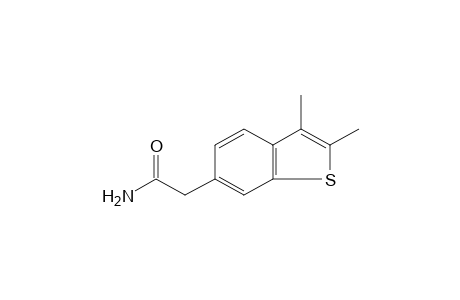 2,3-DIMETHYLBENZO[b]THIOPHENE-6-ACETAMIDE