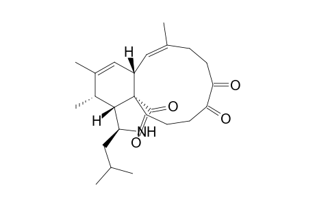 1H-cycloundec(d)isoindole-1,11,12,15(2H)-tetrone, 3,3a,4,6a,9,10,13,14-octahydro-4,5,8-trimethyl-3-(2-methylpropyl)-, (3S,3aR,4S,6aS,7E,15aS)-