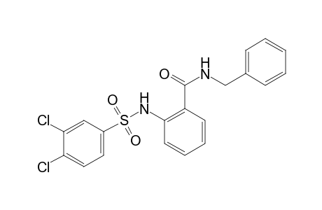 2'-(benzylcarbamoyl)-3,4-dichlorobenzenesulfonanilide
