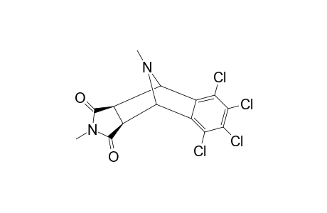 EXO-5,6,7,8-TETRACHLORO-1,2,3,4-TETRAHYDRO-9,N'-DIMETHYL-1,4-IMINONAPHTHALINE-2,3-DICARBOXIMIDE