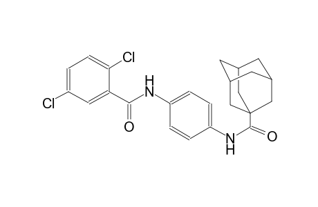 N-{4-[(2,5-dichlorobenzoyl)amino]phenyl}-1-adamantanecarboxamide