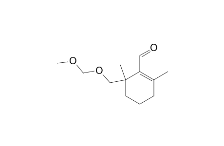 1-Cyclohexene-1-carboxaldehyde, 6-[(methoxymethoxy)methyl]-2,6-dimethyl-, (.+-.)-