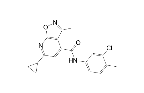 isoxazolo[5,4-b]pyridine-4-carboxamide, N-(3-chloro-4-methylphenyl)-6-cyclopropyl-3-methyl-