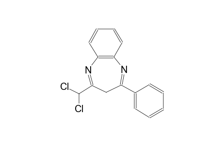 3H-1,5-benzodiazepine, 2-(dichloromethyl)-4-phenyl-
