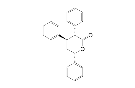 1-OXA-3S,4S,6R-TRIPHENYL-2-CYCLOHEXANONE