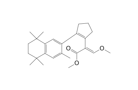 6-[2-(2-Methoxy-1-methoxycarbonyl)ethenyl)cyclopentenyl]-1,1,4,4,7-pentamethyl-1,2,3,4-tetrahydronaphthalene