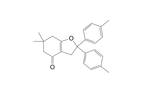 6,6-Dimethyl-2,2-bis(4-methylphenyl)-5,7-dihydro-3H-1-benzofuran-4-one