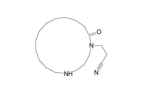 1,5-Diazacycloheptadecane-1-propanenile, 17-oxo-