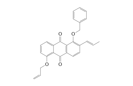 1-BENZYLOXY-2-(PROP-1'-ENYL)-5-(PROP-2''-ENYLOXY)-ANTHRAQUINONE