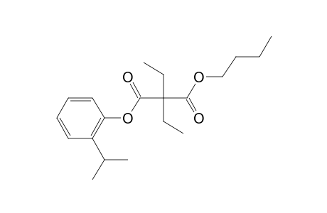 Diethylmalonic acid, butyl 2-isopropylphenyl ester