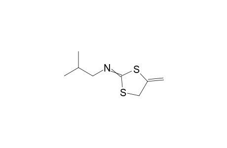 4-Methylidene-N-(2-methylpropyl)-1,3-dithiolan-2-imine