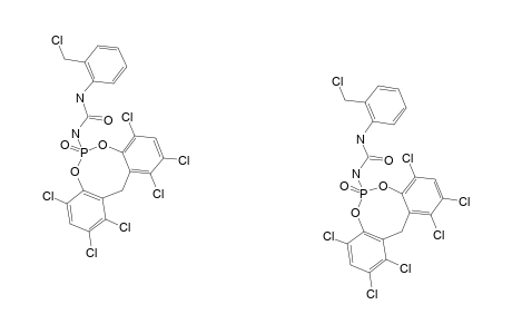 N-(2-CHLOROMETHYLPHENYL)-N'-[1,2,4,8,10,11-HEXACHLORO-6-OXIDO-12H-DIBENZO-[D,G]-1,3,2-DIOXAPHOSPHOCIN-6-YL]-UREA