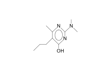 2-Dimethylamino-4-hydroxy-6-methyl-5-propyl-pyrimidine