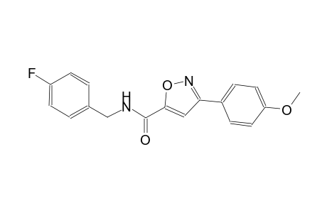 5-isoxazolecarboxamide, N-[(4-fluorophenyl)methyl]-3-(4-methoxyphenyl)-