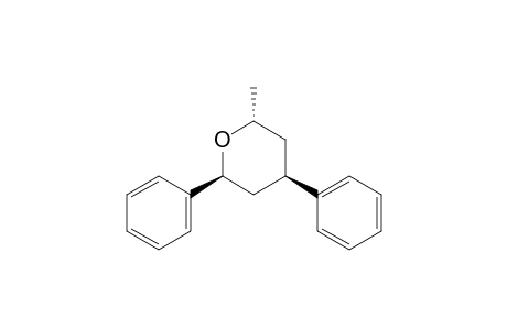 Rel-(2S,4R,6R)-6-Methyl-2,4-diphenyltetrahydropyran