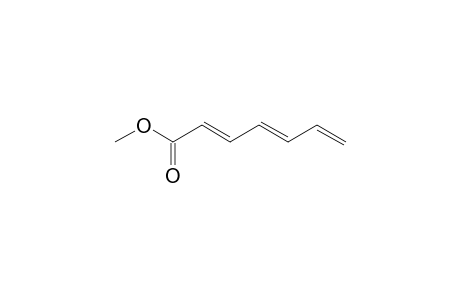 2,4,6-Heptatrienoic acid, methyl ester