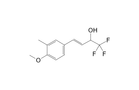 (E)-1,1,1-Trifluoro-4-(4-methoxy-3-methylphenyl)but-3-en-2-ol