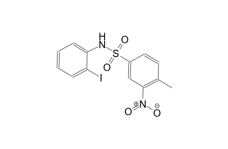 N-(2-Iodo-phenyl)-4-methyl-3-nitro-benzenesulfonamide