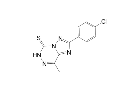 2-(4-Chlorophenyl)-8-methyl-6H-[1,2,4]triazolo[1,5-d][1,2,4]triazine-5-thione