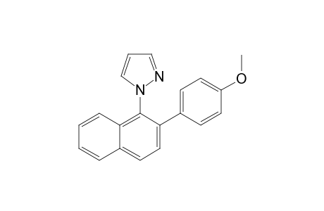1-[2-(4-Methoxyphenyl)naphthalen-1-yl]-1H-pyrazole