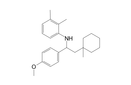 N-[1-(4-methoxyphenyl)-2-(1-methylcyclohexyl)ethyl]-2,3-dimethyl-aniline