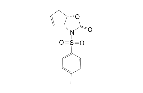 1-(p-Tolylsulfonyl)cyclopent-5-eno[4,3-d]-(3aS,6aR)-oxazolidin-2-one