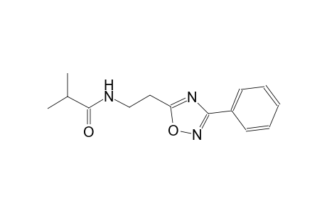 propanamide, 2-methyl-N-[2-(3-phenyl-1,2,4-oxadiazol-5-yl)ethyl]-