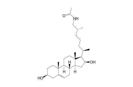 Acetamide, N-[(3.beta.,16.beta.,25R)-3,16-dihydroxycholest-5-en-26-yl]-