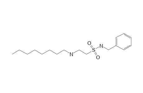 N-Benzyl-2-(octylamino)ethane-1-sulfonamide