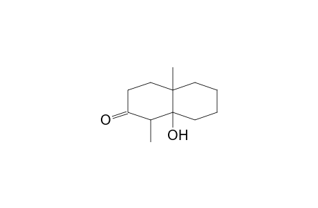 1a,10-Dimethyl-9a-hydroxy-trans-decalin-2-one