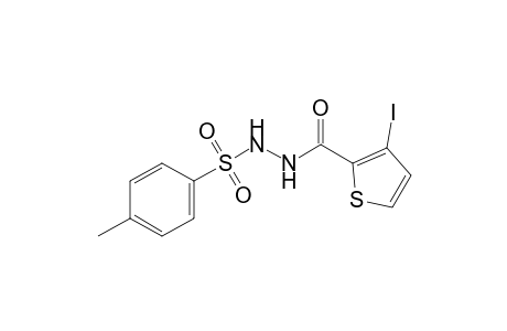 1-(3-iodo-2-thenoyl)-2-(p-tolylsulfonyl)hydrazine
