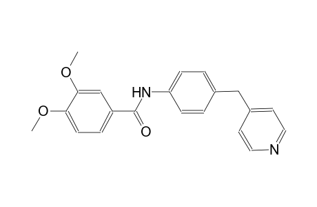 benzamide, 3,4-dimethoxy-N-[4-(4-pyridinylmethyl)phenyl]-