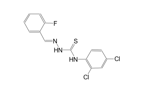 2-fluorobenzaldehyde N-(2,4-dichlorophenyl)thiosemicarbazone