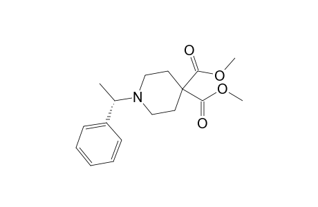 1-[(1S)-1-phenylethyl]piperidine-4,4-dicarboxylic acid dimethyl ester