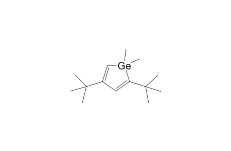 1,1-Dimethyl-2,4-bis(t-butyl)-1-germacyclopenta-2,4-diene