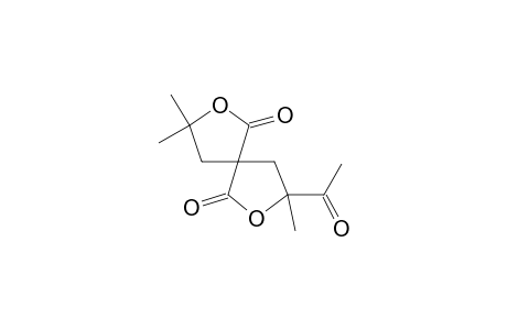 3-acetyl-3,8,8-trimethyl-2,7-dioxaspiro[4.4]nonane-1,6-dione